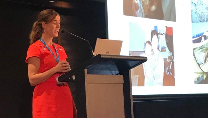 Angela James at the CFA Conference